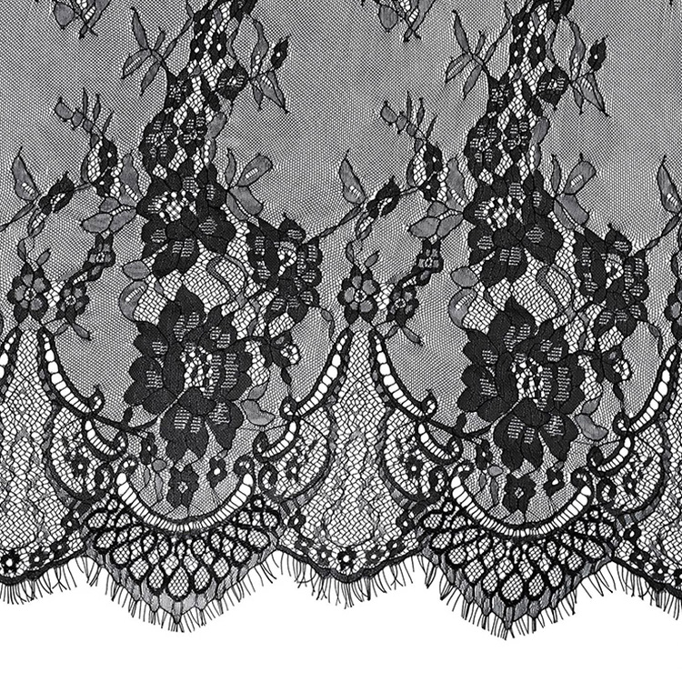 Lace Fabric Dress Eyelash Polyester for Women's Wear Wholesale Supplie 9